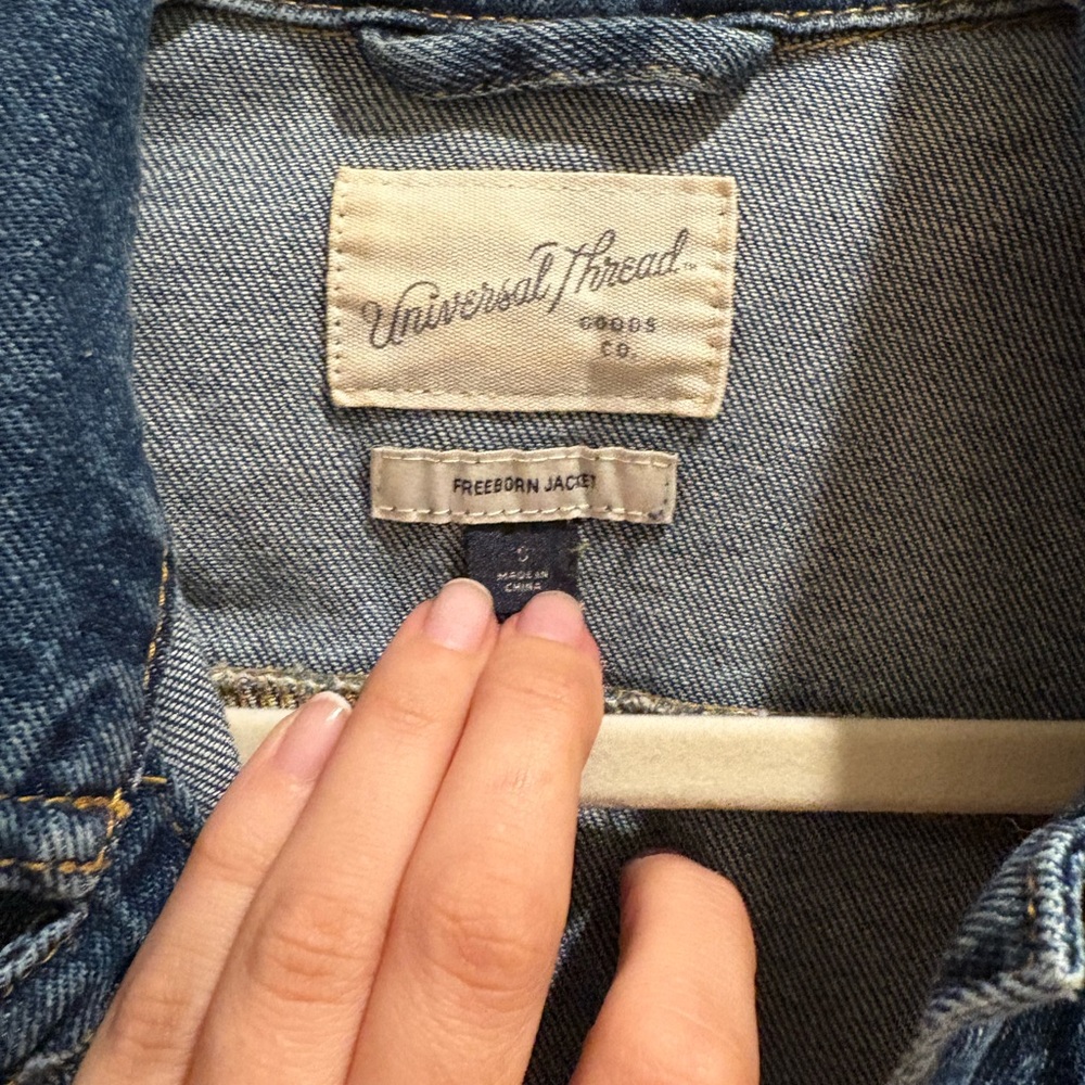Universal Thread Blue Jean Jacket - image 2